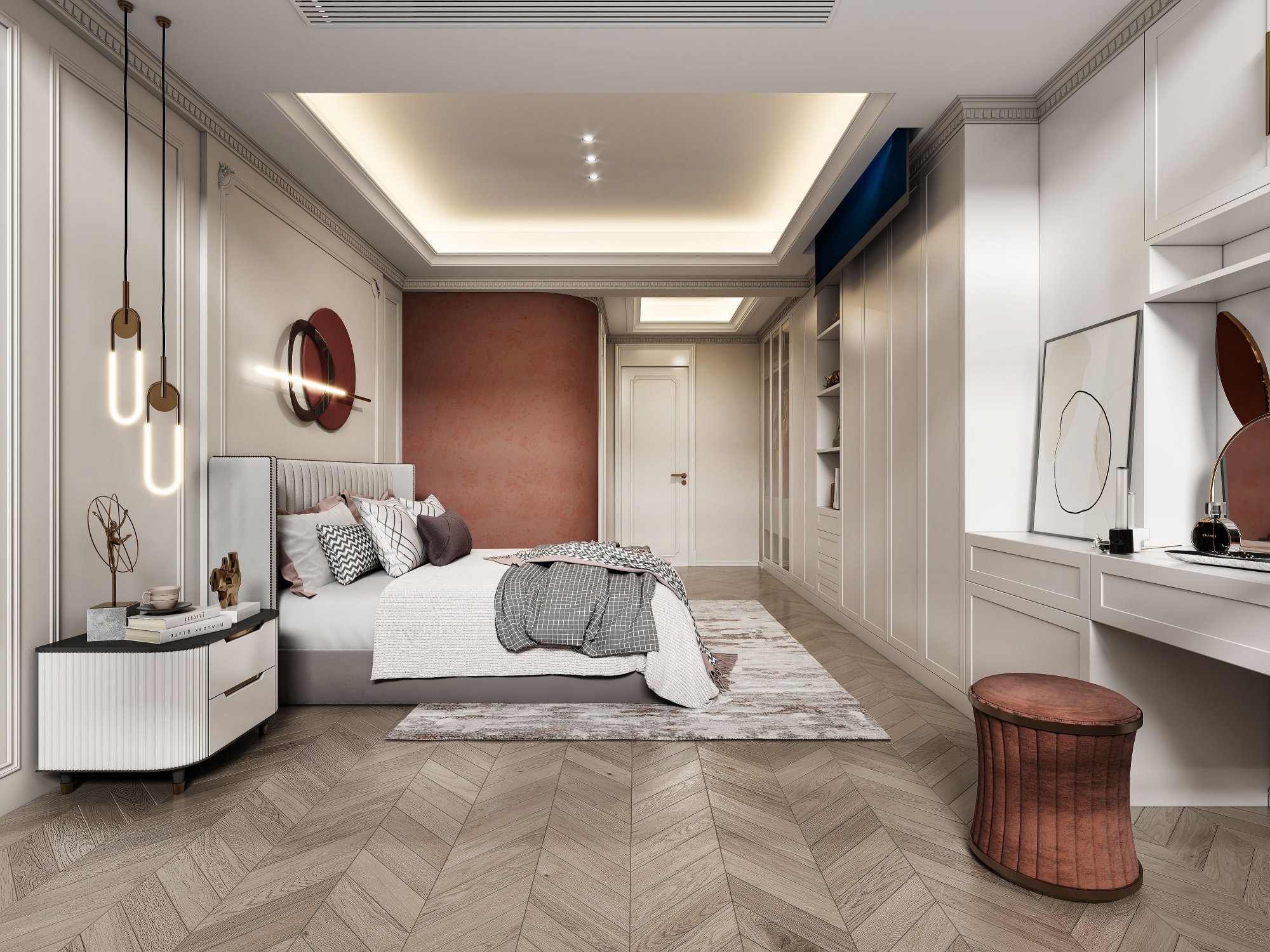 春来江南现代简约案例